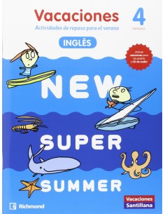 NEW SUPER SUMMER 4º PRIMARIA BOOK AUDIO